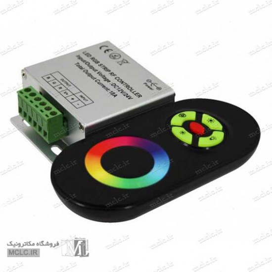 ریموت کنترل لمسی و درایور LED RGB 18A محصولات روشنایی و متعلقات