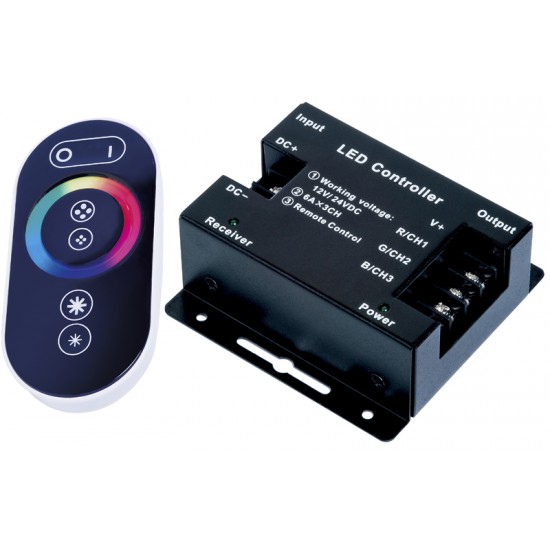 ریموت کنترل لمسی و درایور LED RGB مرغوب محصولات روشنایی و متعلقات