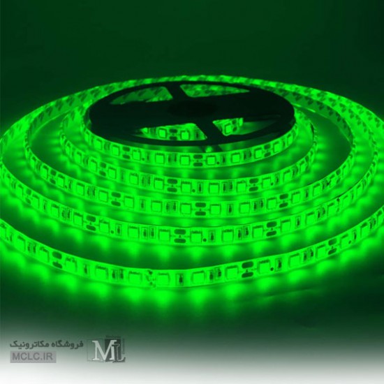 LED SMD 5050 60PCS نواری سبز رول 5 متری LED