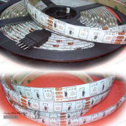 LED SMD RGB 5050 60PCS نواری رول 5 متری مرغوب