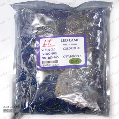 LED اوال آبی مارک LT پرنور LED