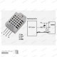سنسور دما و رطوبت (AM2302(DHT22 ماژول الکترونیکی