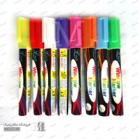 ست ماژیک فلوروسنت مخصوص لایت برد 8 رنگ LED