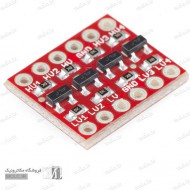 ماژول مبدل ولتاژ 3.3V to 5V چهار کانال ماژول مبدل ولتاژ 3.3V to 5V چهار کانال