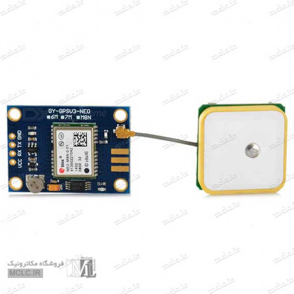 خرید مشخصات قیمت ماژول (UBLOX NEOM8M010 (GYGPSV3M8M