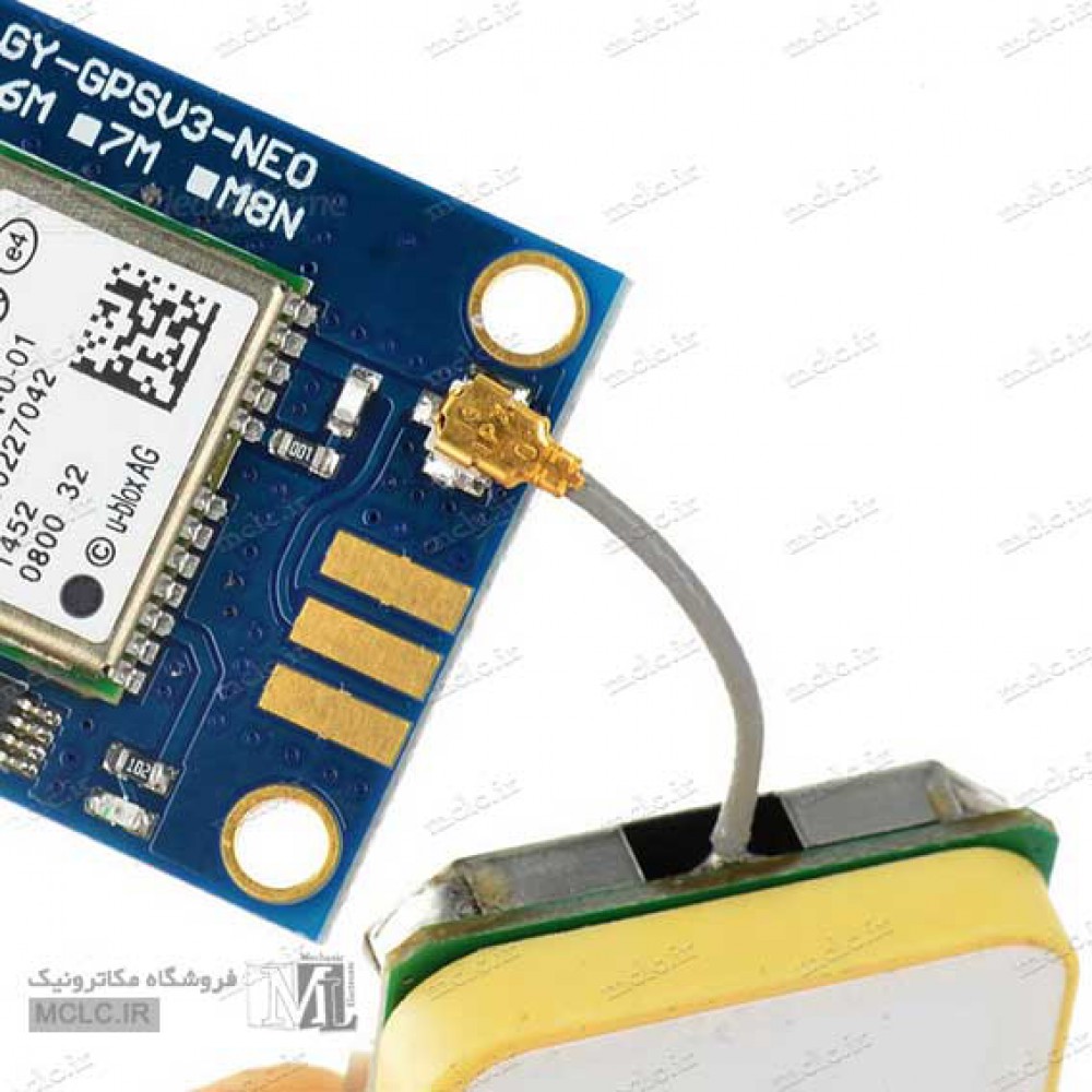 خرید مشخصات قیمت ماژول (UBLOX NEOM8M010 (GYGPSV3M8M