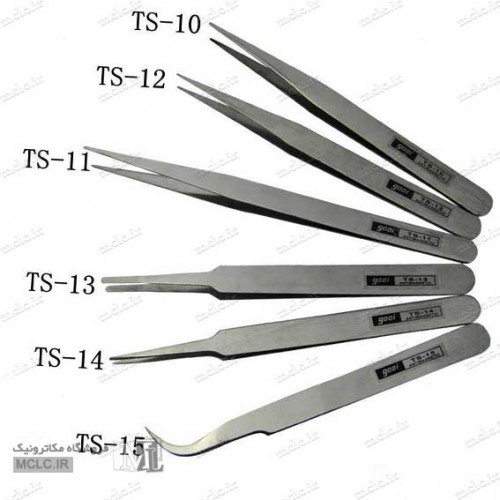 FINE TIP CURVED TWEEZER TS-14 ELECTRONIC EQUIPMENTS