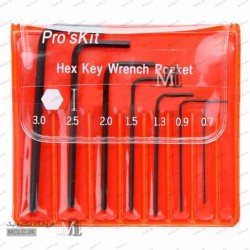 ست آچار آلن الکترونیکی پروسکیت 8PK-022 تایوانی