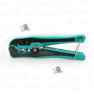 آچار پرس سوکت تلفن و شبکه پروسکیت CP-393 آچار پرس سوکت تلفن و شبکه پروسکیت CP-393