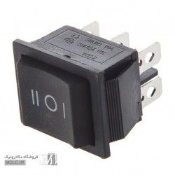 کلید راکر بزرگ 3 حالت مشکی مرغوب مسی کلید راکر بزرگ 3 حالت مشکی مرغوب مسی