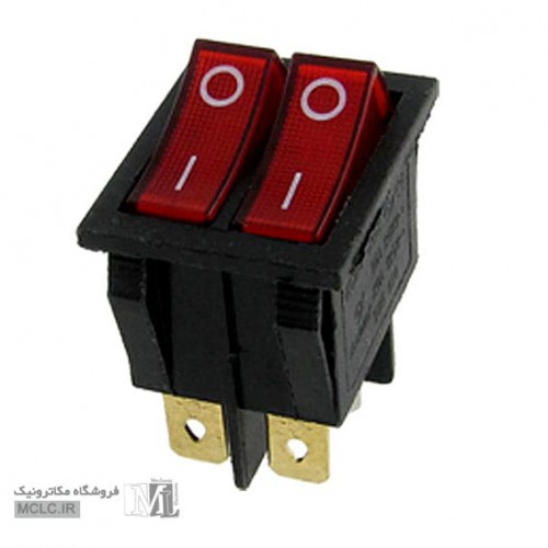 KCD8 DOUBLE LIGHT ROCKER SWITCH 6PIN SWITCHES & BUTTONS