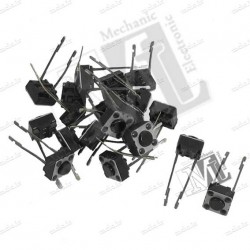 تک سوییچ 2 پین 6*6 سایز 4.3 میلیمتر تک سوییچ 2 پین 6*6 سایز 4.3 میلیمتر