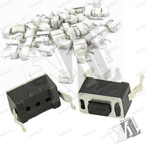 TOUCH SWITCH 2PIN 6*3*4.3mm SWITCHES & BUTTONS