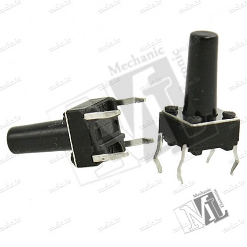 TOUCH SWITCH 4PIN 6*6*12mm SWITCHES