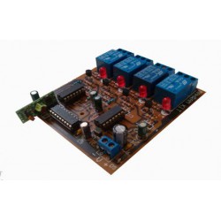 کیت گیرنده کنترل از راه دور رادیویی 4کانال - خروجی قابل برنامه ریزی