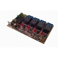 کیت گیرنده کنترل از راه دور رادیویی 4کانال - خروجی لحظه ای