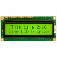 LCD کاراکتری 2x16 سبز با بک لایت LCD کاراکتری 2x16 سبز با بک لایت