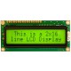 ال سی دی LCD کاراکتری 16*2 سبز با بک لایت