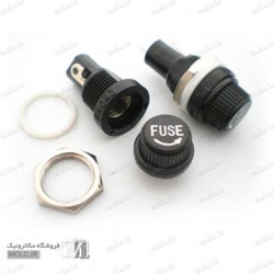 جافیوزی پیچی کوتاه | فیوز شیشه ای 20mm