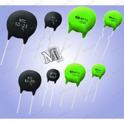 NTC ترمیستور 10 اهم 7 میلی متر NTC ترمیستور 10 اهم 7 میلی متر