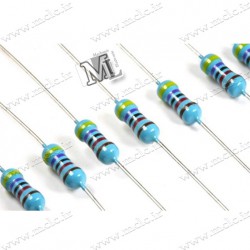 مقاومت 2.7 اهم 1/4 وات نظامی 1% | 2R7 مقاومت 2.7 اهم 1/4 وات نظامی 1% | 2R7