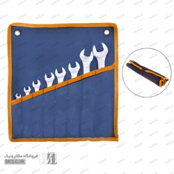 ست 8 عددی آچار یکسر تخت یک سر رینگ پروکسن