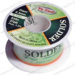 سیم قلع | لحیم نازک 0.3 میلی متر یاکسون