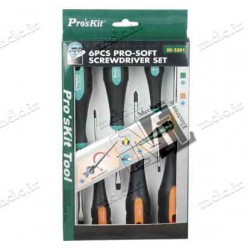 ست 6 تایی پیچ گوشتی پروسکیت SD-2301