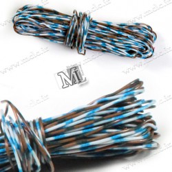 سیم خشک 0.5 دورشته رنگی - 5 متری سیم خشک 0.5 دورشته رنگی - 5 متری