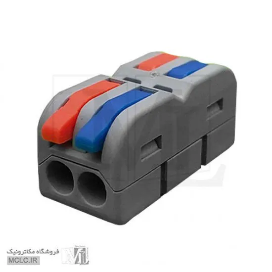 ترمینال کانکتور اهرمی 2 به 2 مدل SPL-2M ابزار و لوازم برقی