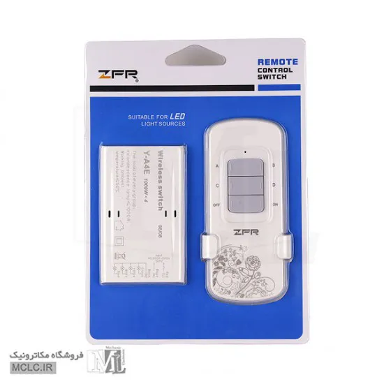 ریموت کنترل چهار کانال 220 ولت ZFR محصولات روشنایی و متعلقات