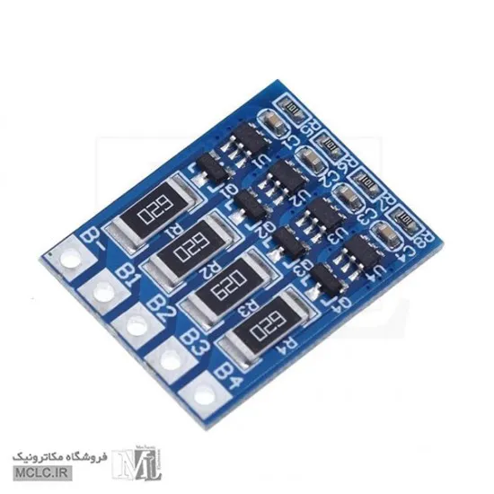 ماژول شارژر باتری لیتیوم چهار سل HX-JH-004 ماژول الکترونیکی