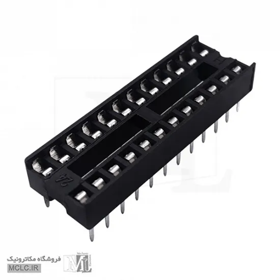 سوکت IC معمولی 24 پین باریک مدارات مجتمع / IC