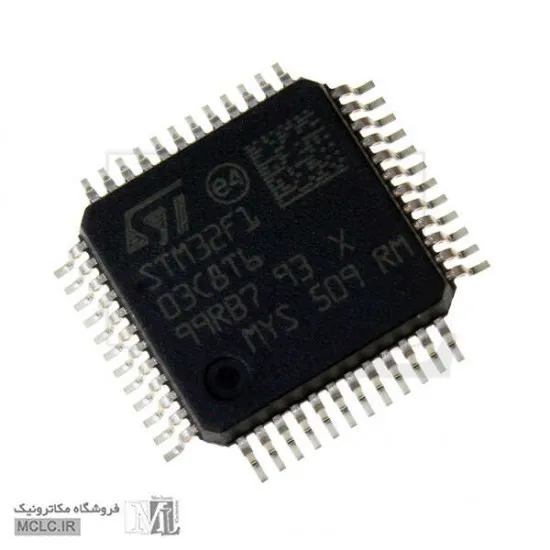 میکروکنترلر STM32F103C8T6 پکیج LQFP-48 میکروکنترلر