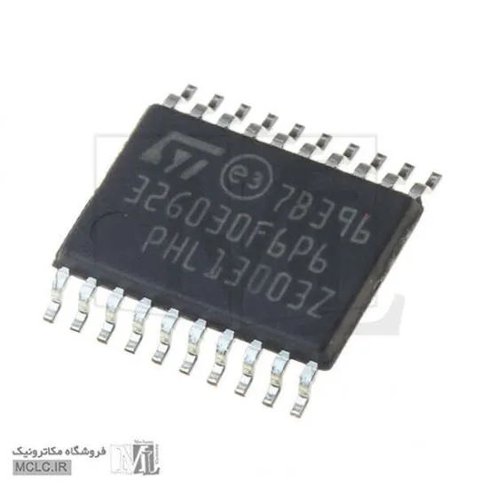 میکروکنترلر STM32G030F6P6 پکیج TSSOP-20 میکروکنترلر