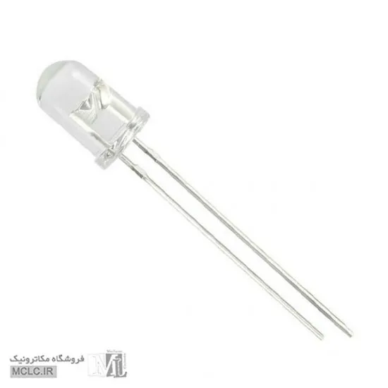 فرستنده مادون قرمز 5 میلیمتر شفاف قطعات الکترونیک