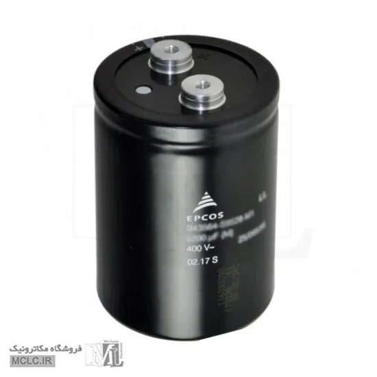خازن الکترولیت 4700uF 400v مقاومت خازن سلف