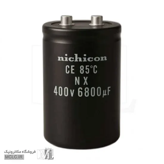 خازن الکترولیت 6800uF 400v مقاومت خازن سلف