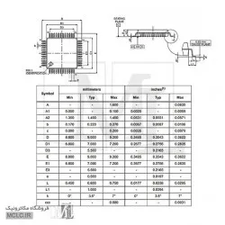 میکروکنترلر STM32G070CBT6 پکیج LQFP-48