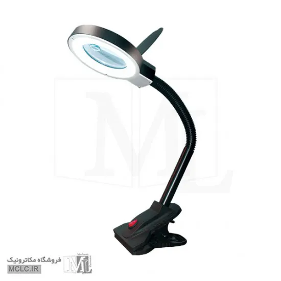 لوپ LED | ذره بین گیره دار YX-919A ابزار و تجهیزات الکترونیک