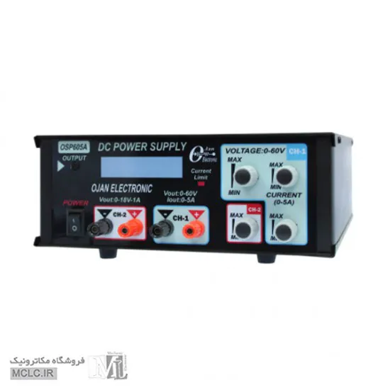 منبع تغذیه دو کانال OSP-605A اوژن الکترونیک ابزار و تجهیزات الکترونیک