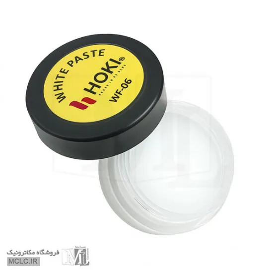 روغن لحیم سفید HOKI WF-06 ابزار و تجهیزات الکترونیک