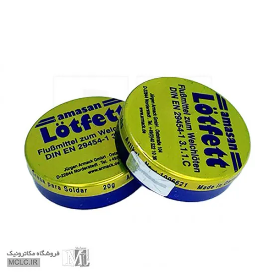روغن لحیم LOTFETT آلمان - 20گرمی ابزار و مواد لحیمکاری