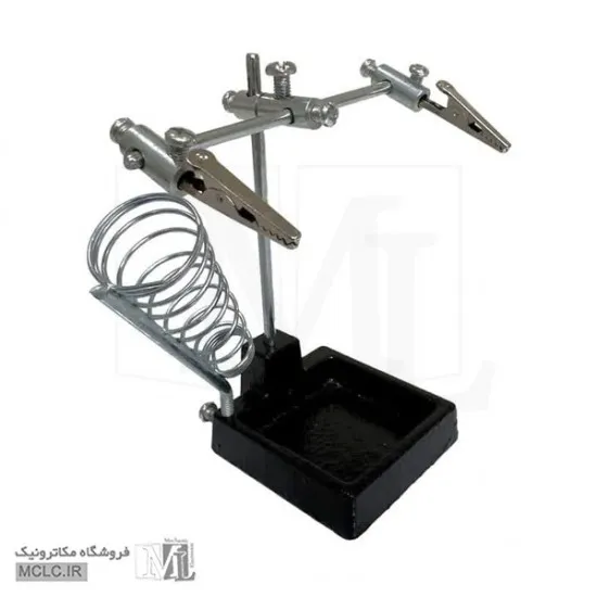 گیره مونتاژ کوچک با پایه هویه ابزار و تجهیزات الکترونیک