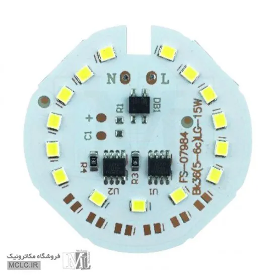 LED DOB | دی او بی 15 وات سفید مهتابی LED