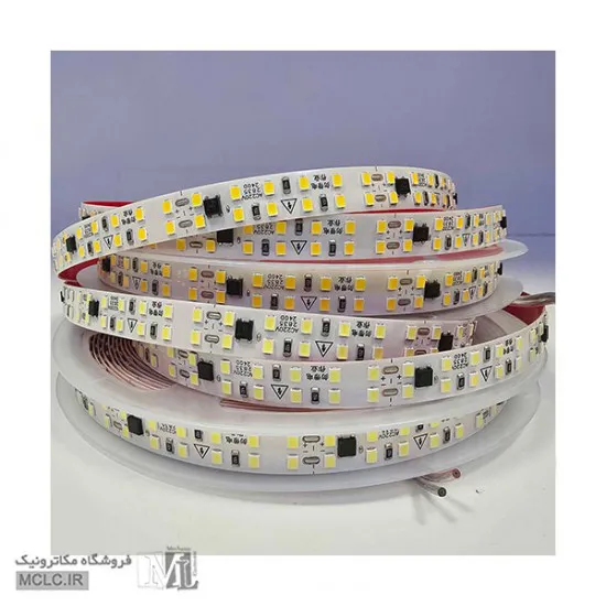 ریسه نواری 220 ولت دولاین سفید رول ده متری LED