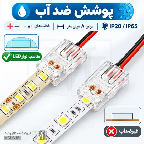 سوکت LED نواری LED