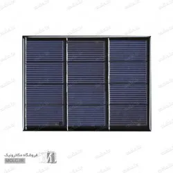 پنل سلول خورشیدی 12 ولت 100 میلی آمپر