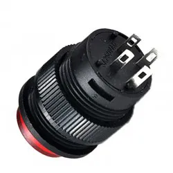 شستی ریستی چراغدار R16-503/BD 