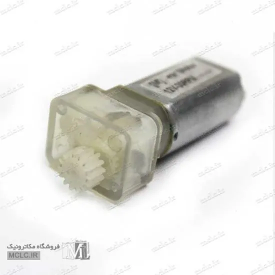 موتور گیربکس پلاستیکی تخت 12V 30RPM موتورهای گیربکس دار